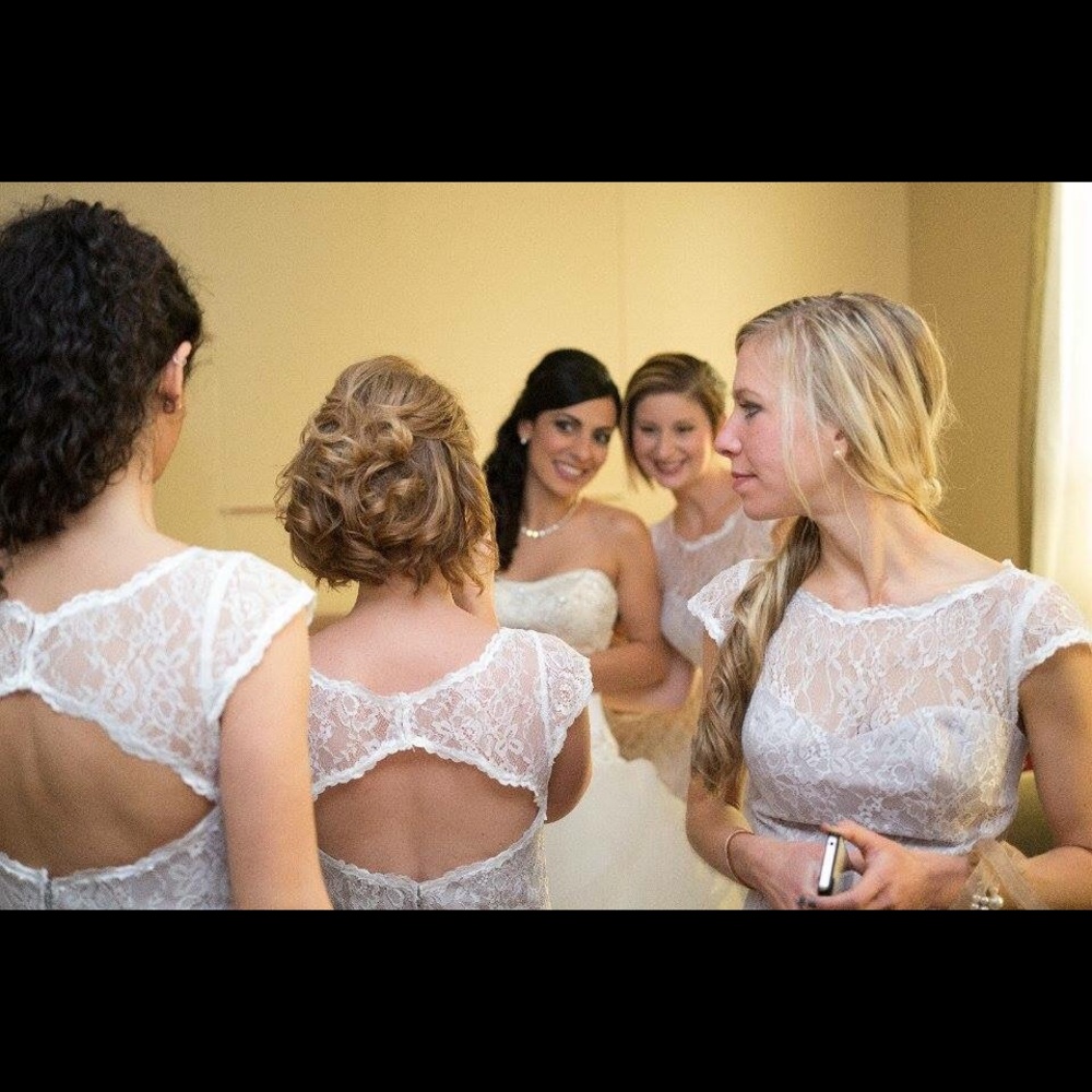 Lace Nude Formal Gown